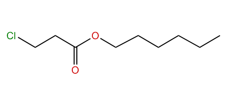 Hexyl 3-chloropropanoate